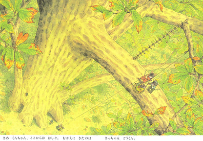 ポケットえほん　14ひきのおつきみ