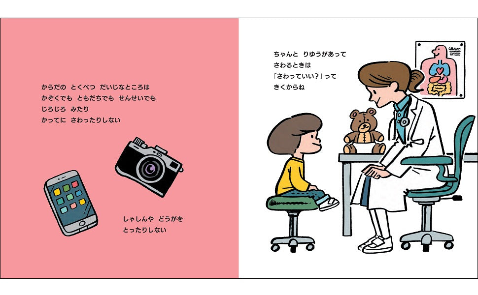 はじめての「からだ」と「性」のえほん　だいじだいじどーこだ？