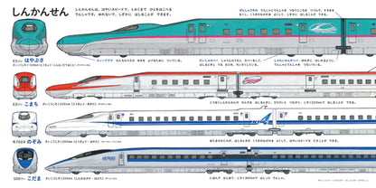 でんしゃのずかん （コドモエのえほん）
